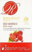 Ridgways of London Red Berries Envelope Tea Bags
