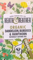 Organic Dandelion Burdock &Hawthorn Herbal Tea