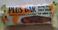 Lizzie's PLUS BAR apricot orange oat & seed