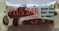 Lizzie's PLUS BAR hazelnut cocoa oat & seed