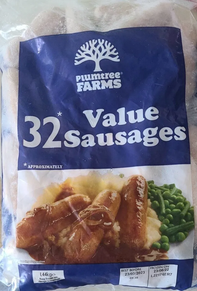 Value Sausages 32pk