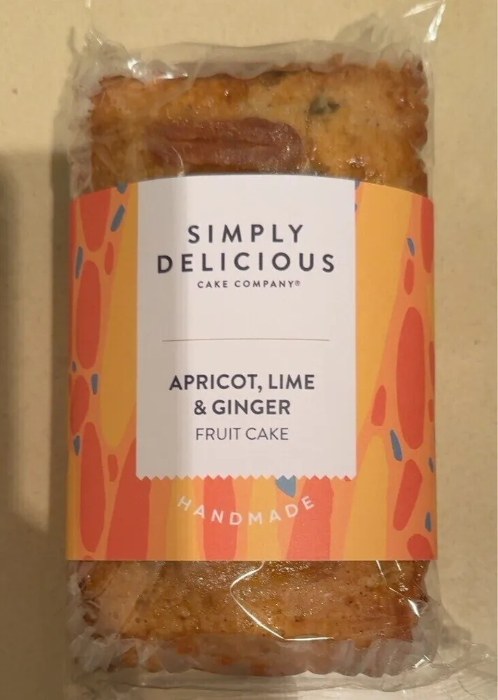 Apricot, Lime & Ginger Fruit Cake