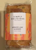 Apricot, Lime & Ginger Fruit Cake