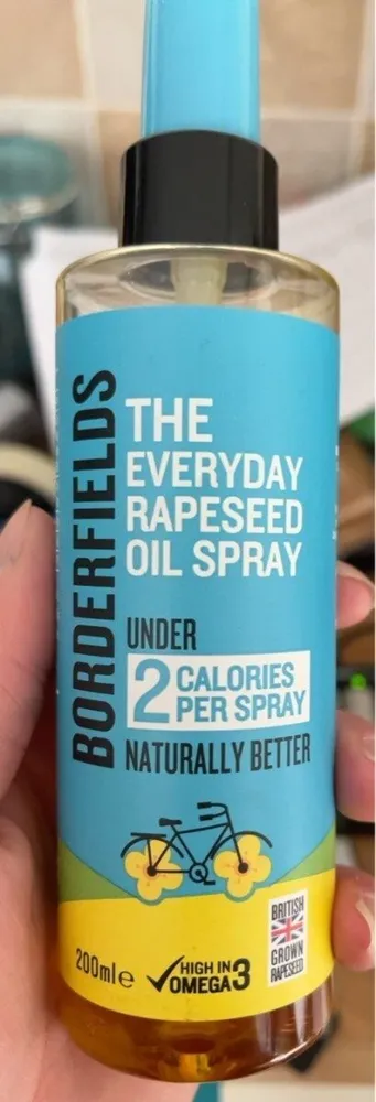 Rapeseed oil spray
