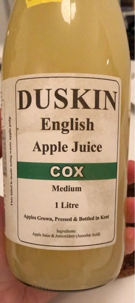 Duskin Farm Cox Apple Ju