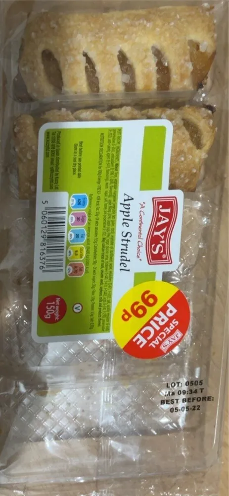 Apple strudel