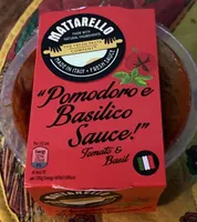 Pomodoro e basilico sauce