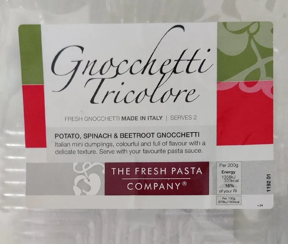Gnochetti tricolore