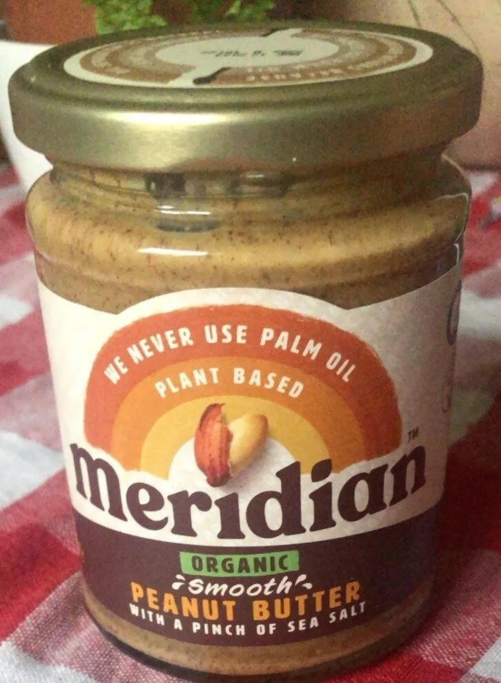 Meridian Organic Smooth Peanut Butter - No Added Sugar imp
