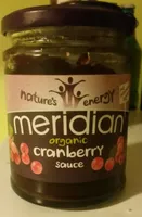Meridian organic cranberry sauce