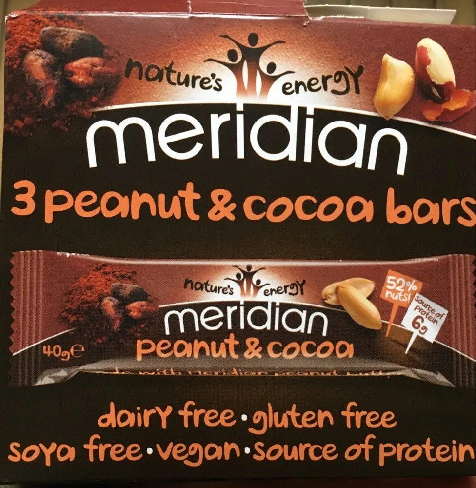 Peanut & cocoa bars