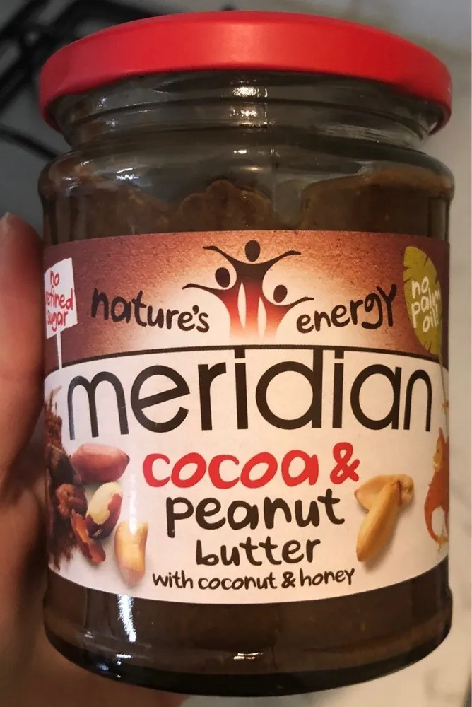Meridian Cocoa & Peanut Butter With Coconut & Honey