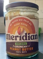 Organic crunchy peanut butter