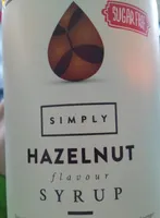 hazelnut flavour syrup