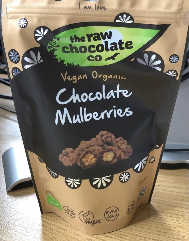 The Raw Chocolate Organic Chocolate Mulberries