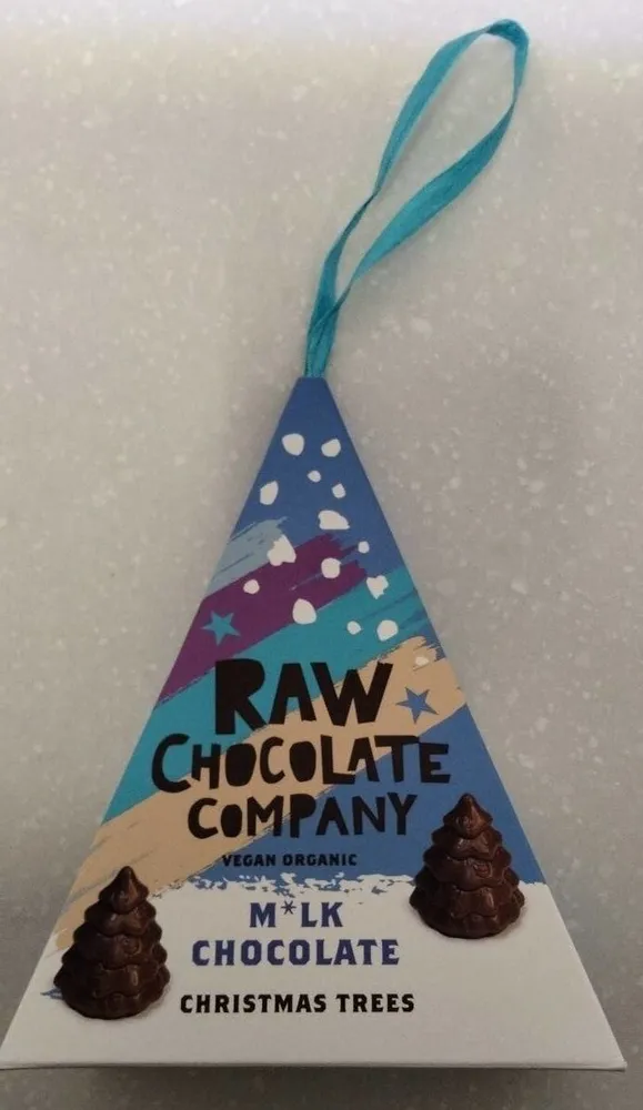 Milk chocolate vegan organic