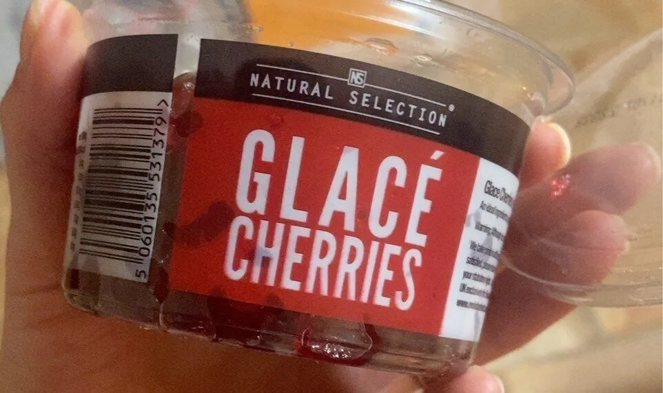 Glacé cherries