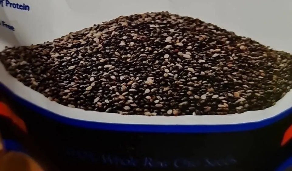 Whole chia seeds