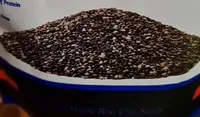 Whole chia seeds