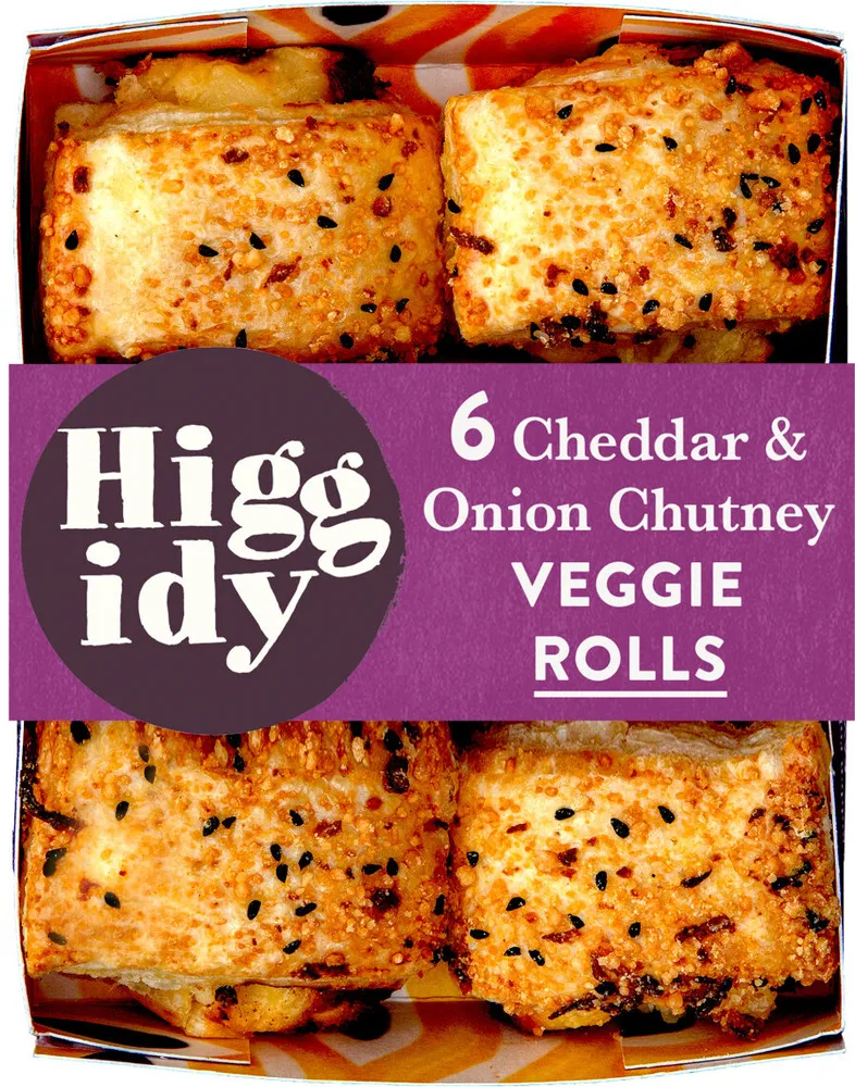 Cheddar & Onion Chutney Rolls