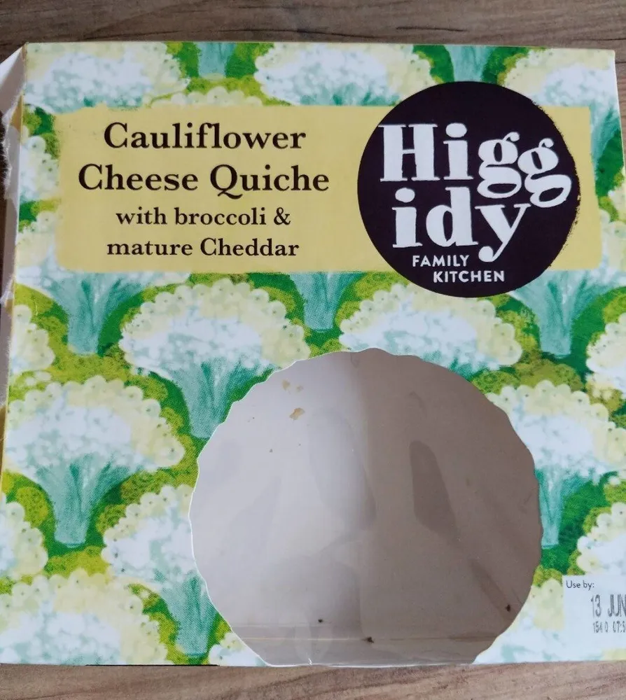 Cauliflower Cheese Quiche