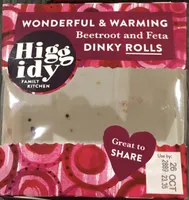 Beetroot and Feta DINKY ROLLS