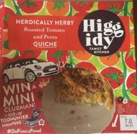 Heroically Herby Roasted Tomato and Pesto Quiche