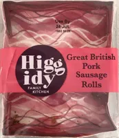 Great british pork sausage rolls