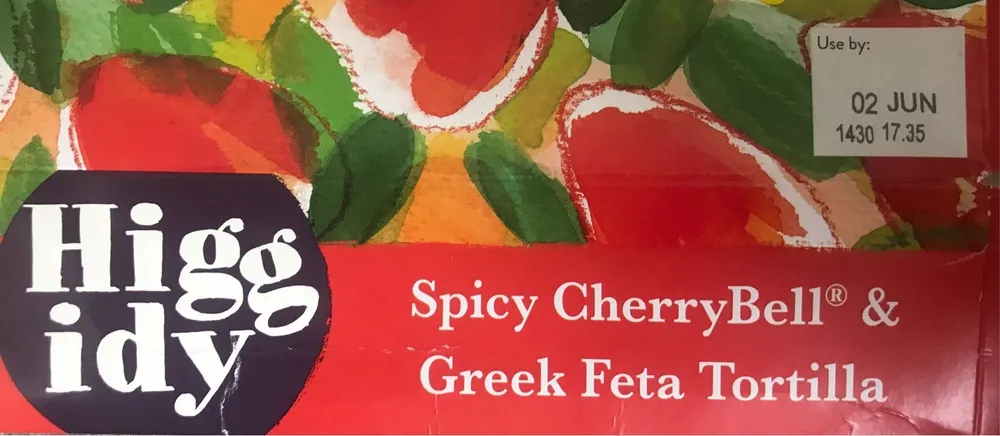 Spicy CherryBell & Greek Feta Tortilla