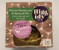 Porcini mushroom & spinach pie