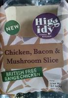 Chicken bacon & mushroom slice