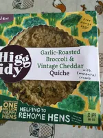 Garlic-roasted Broccoli & Vintage Cheddar Quiche