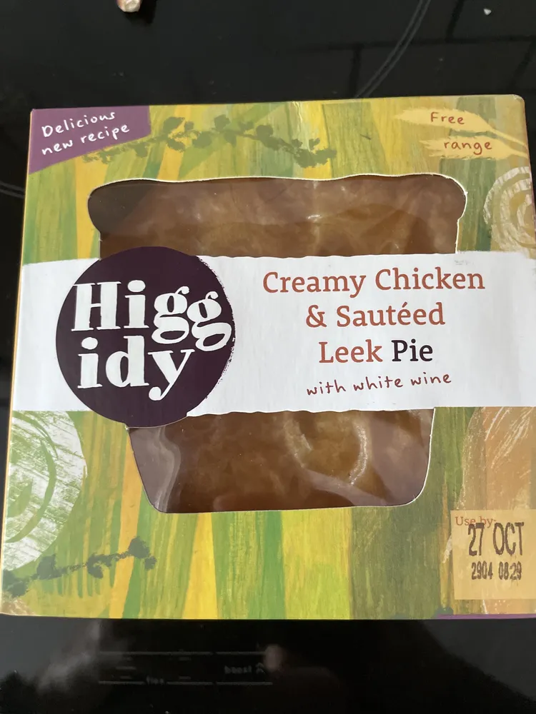 Higgidy Creamy Chicken & Sautéed Leek Pie
