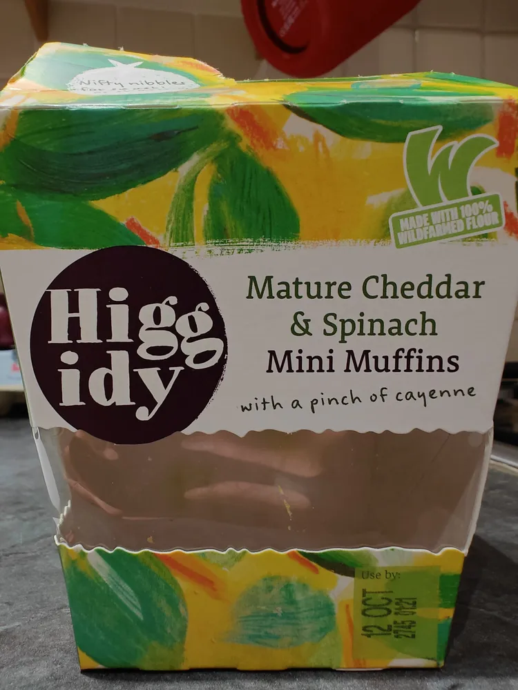 Mature Cheddar & Spinach Mini Muffins