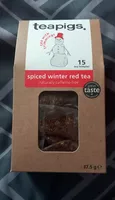 Spiced winter red tea