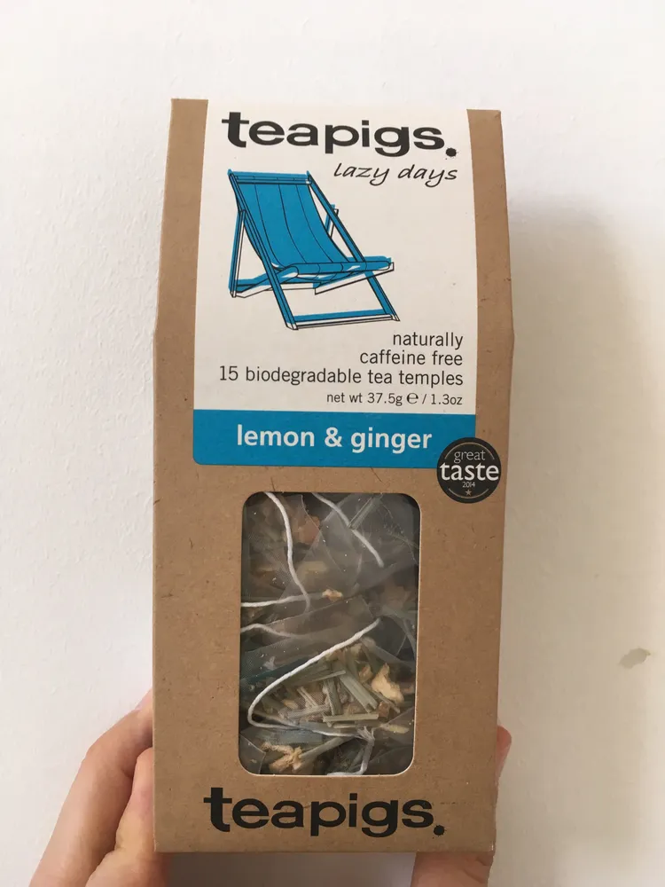 Teapigs lemon & ginger