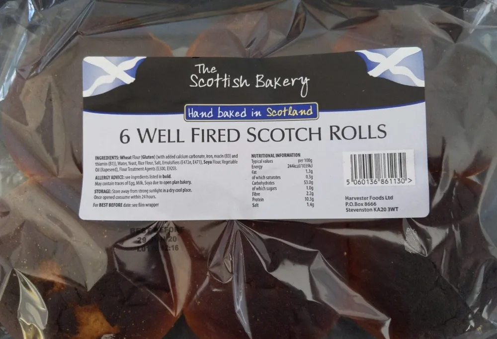 6 Well Fired Scotch Rolls