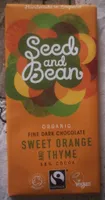 Organic Fine Dark Chocolate with Sweet Orange and Thyme