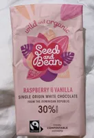 Raspberry and vanilla single origin white chocolate