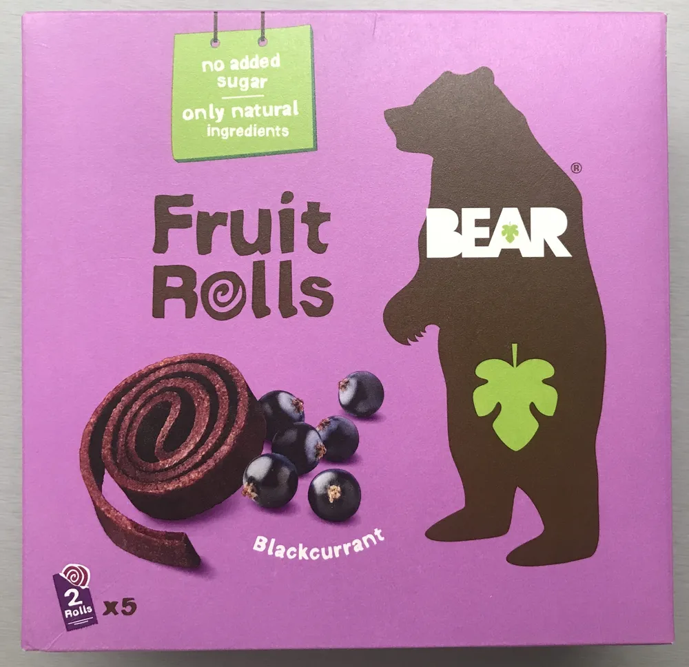 Fruit rolls černý rybíz