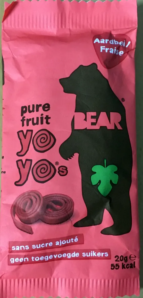 Fruit rolls aardbei