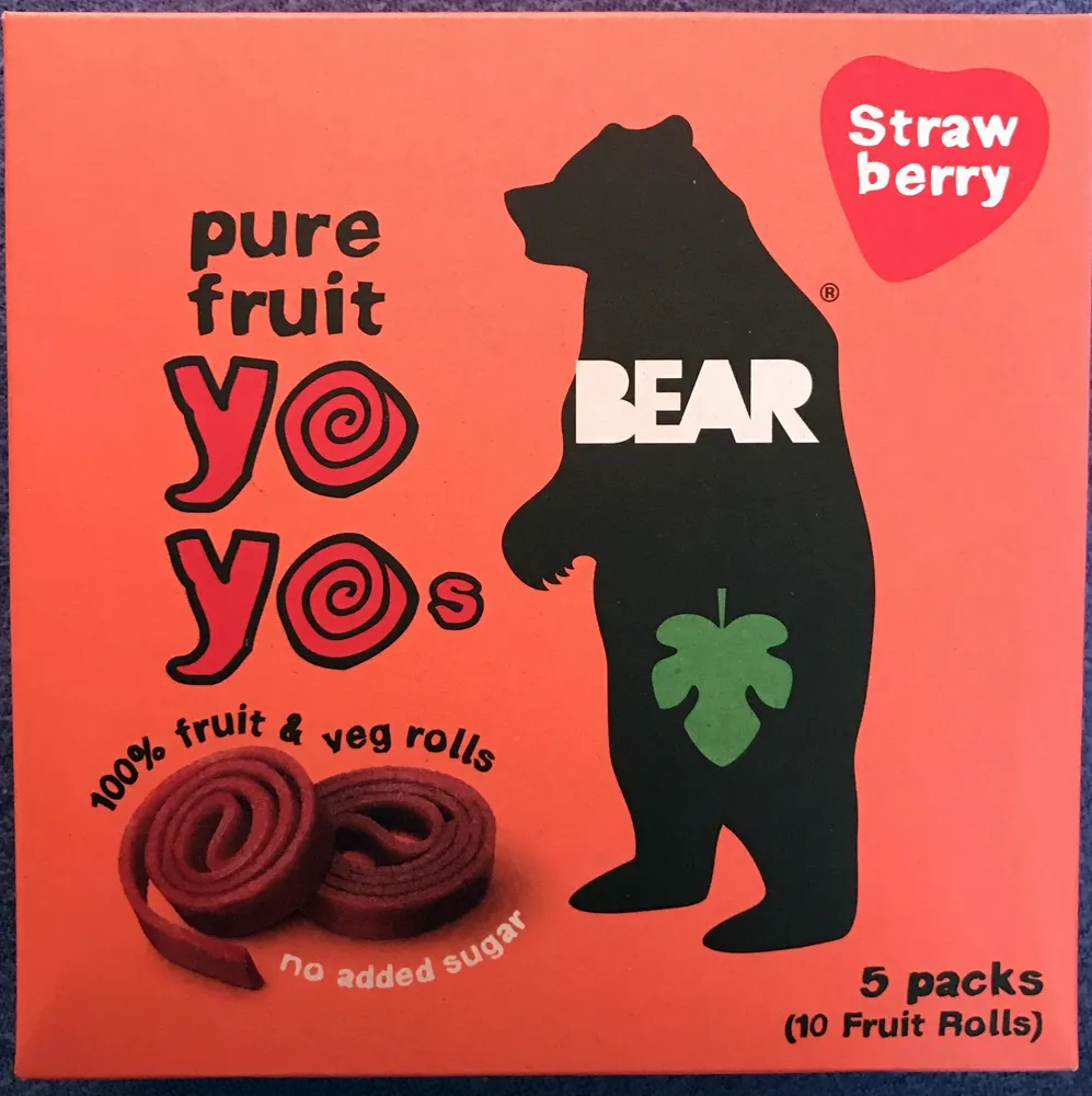 Pure fruit Yoyos jahody