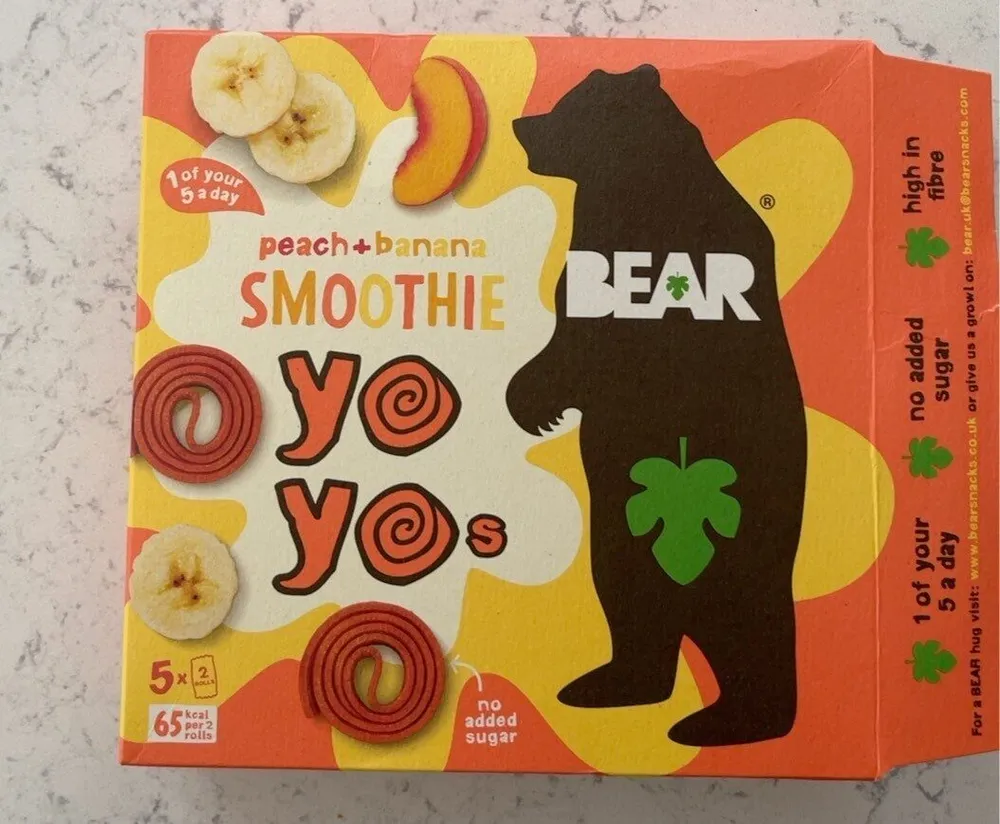 Yoyo Bear peach banana