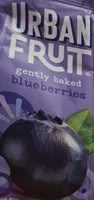 Gently baked blueberries