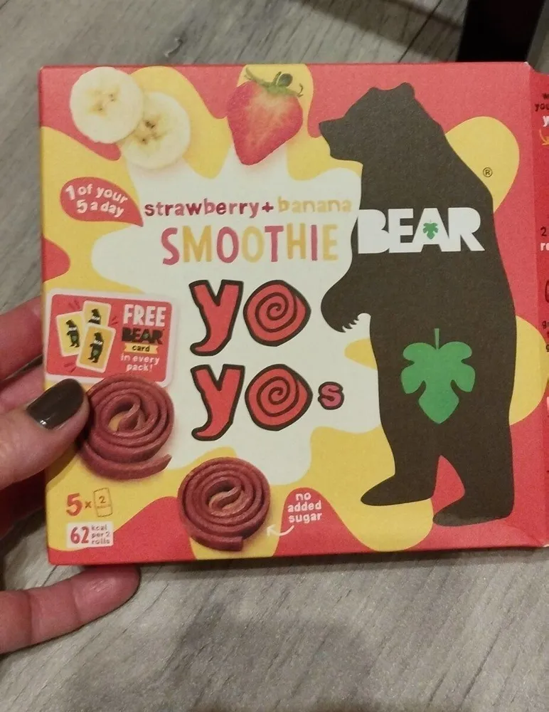 Strawberry Banana Smoothie Real Fruit Yoyos