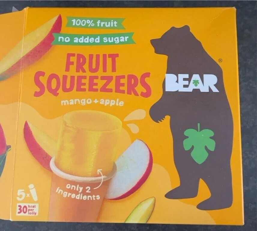 Fruit squeezers mango and apple