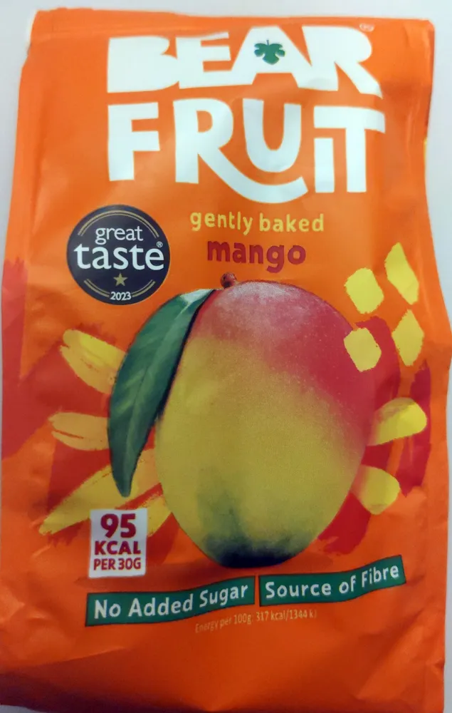 Gently Baked Mango