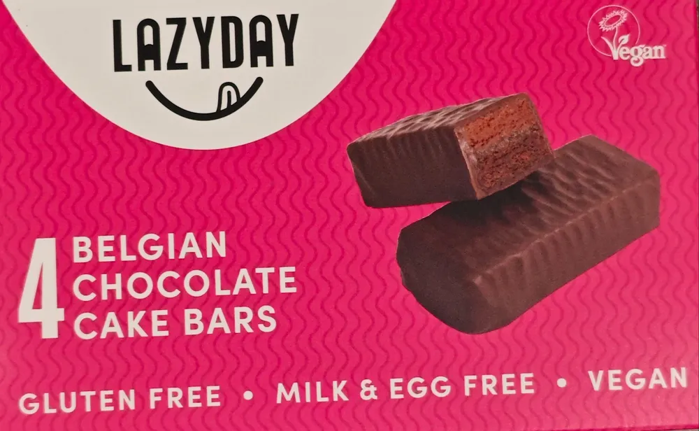 Belgian chocolate cake bars