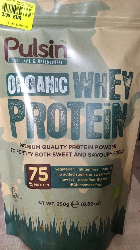 Organic whey protein