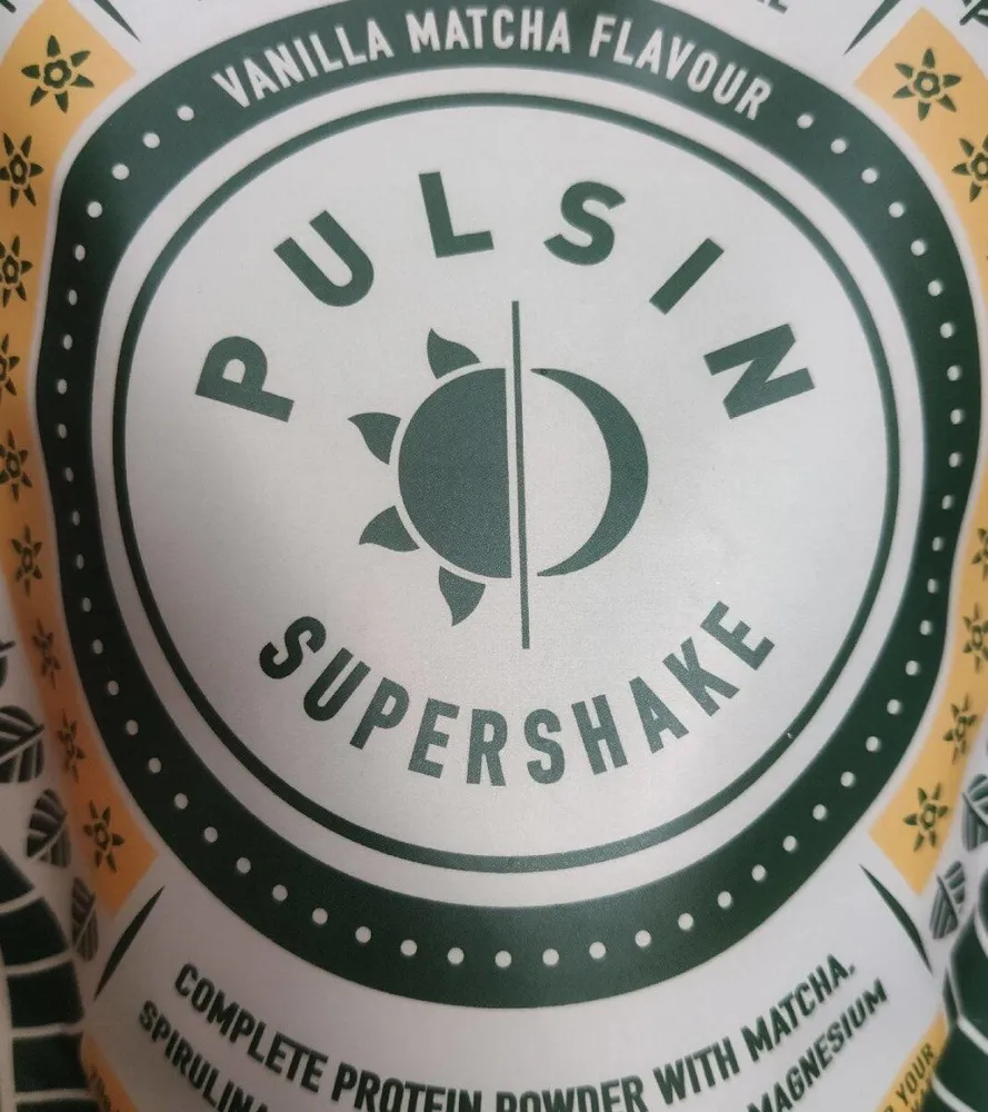 Pulsin supershake vanilla matcha